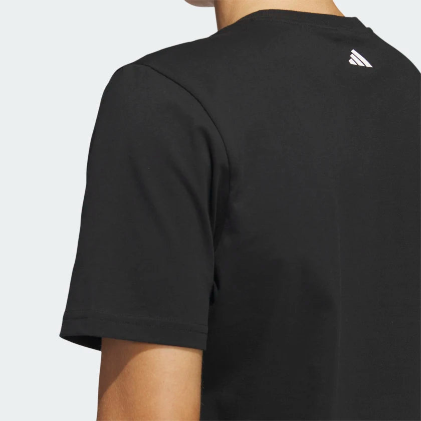 AA-A18 (CHAIN NET BASKETBALL GRAPHIC TEE Black) 12392815 ADIDAS