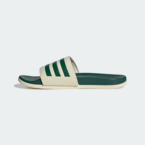 A-Q64 (Adilette comfort wonder white / collegiate green / gold metallic) 92293070 ADIDAS