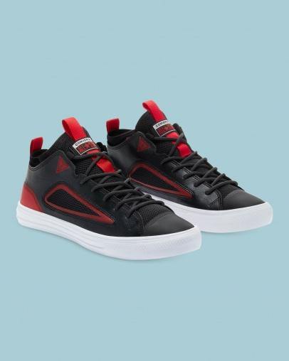 CT-C34 (Ct ultra low black/university red/white) 12195650 - Otahuhu Shoes