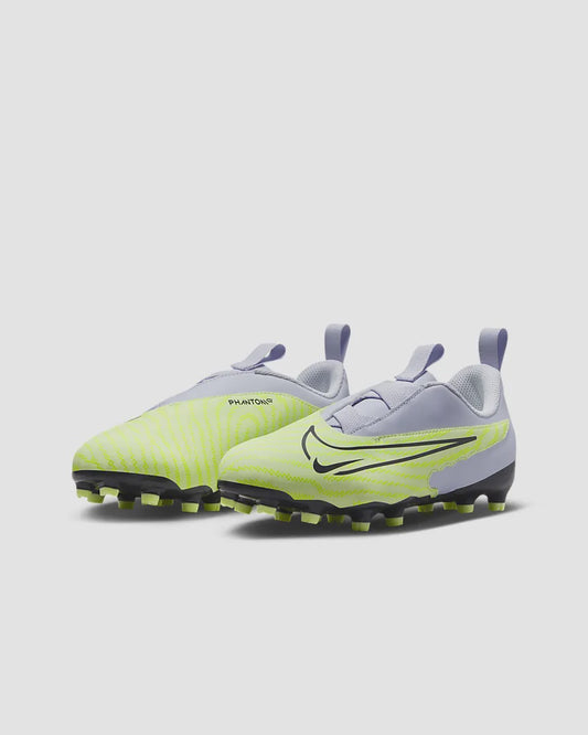 N-S135 (Nike jr phantom gx academy fg/mg barely volt/gridiron/barely grape) 52395115 NIKE