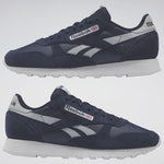 R-A14 (Reebok classic leather vector navy/cold grey/white) 32298185 REEBOK