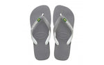 HA-S2 (BRAZIL LOGO MIX 6820 STEEL GREY/WHT/WHT) 91691400 - Otahuhu Shoes