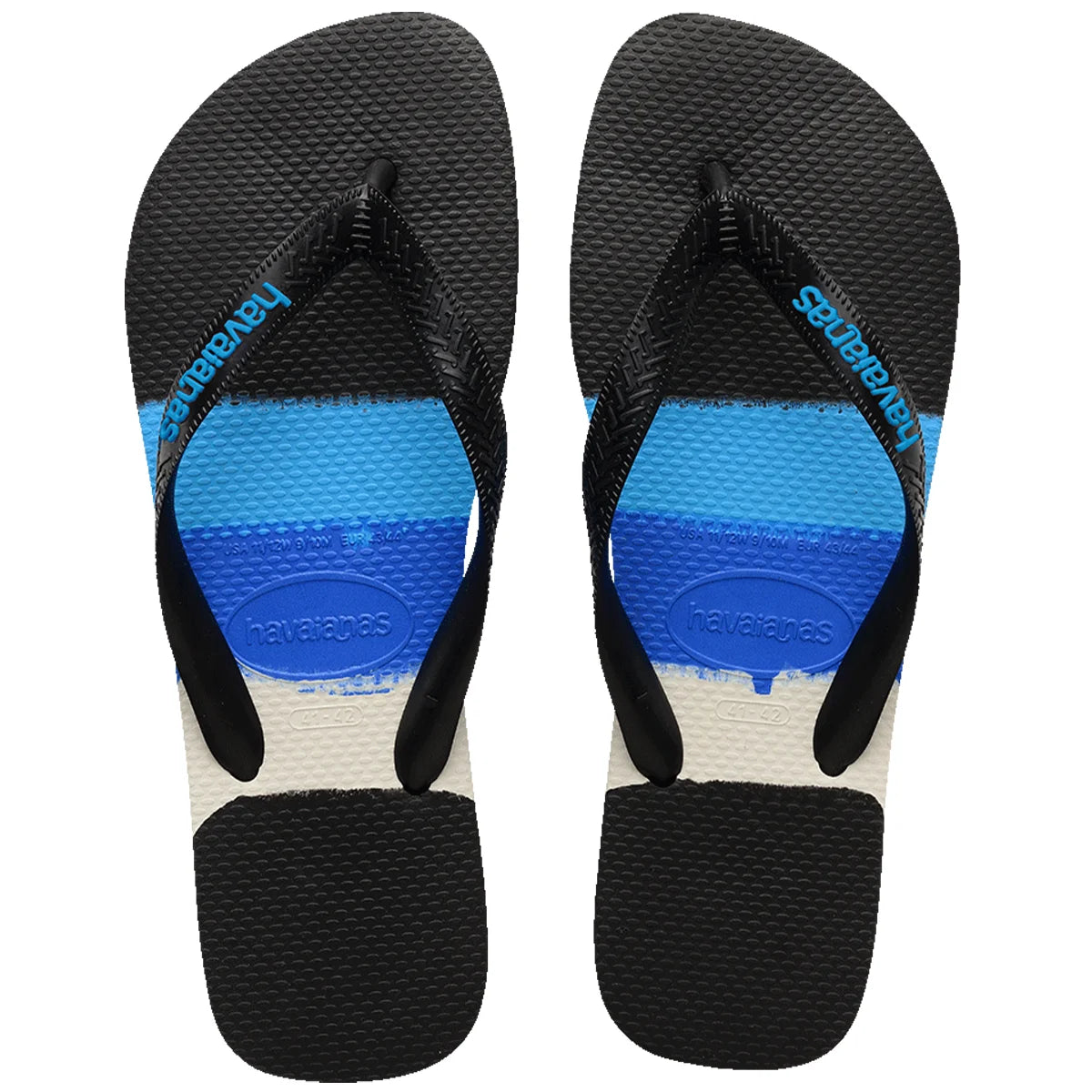 HA-U6 (Havaianas top tech black/blue) 112291800 HAVAIANAS