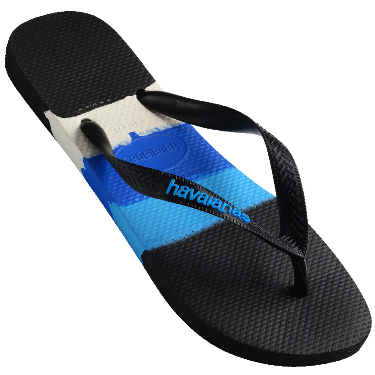 HA-U6 (Havaianas top tech black/blue) 112291800 HAVAIANAS