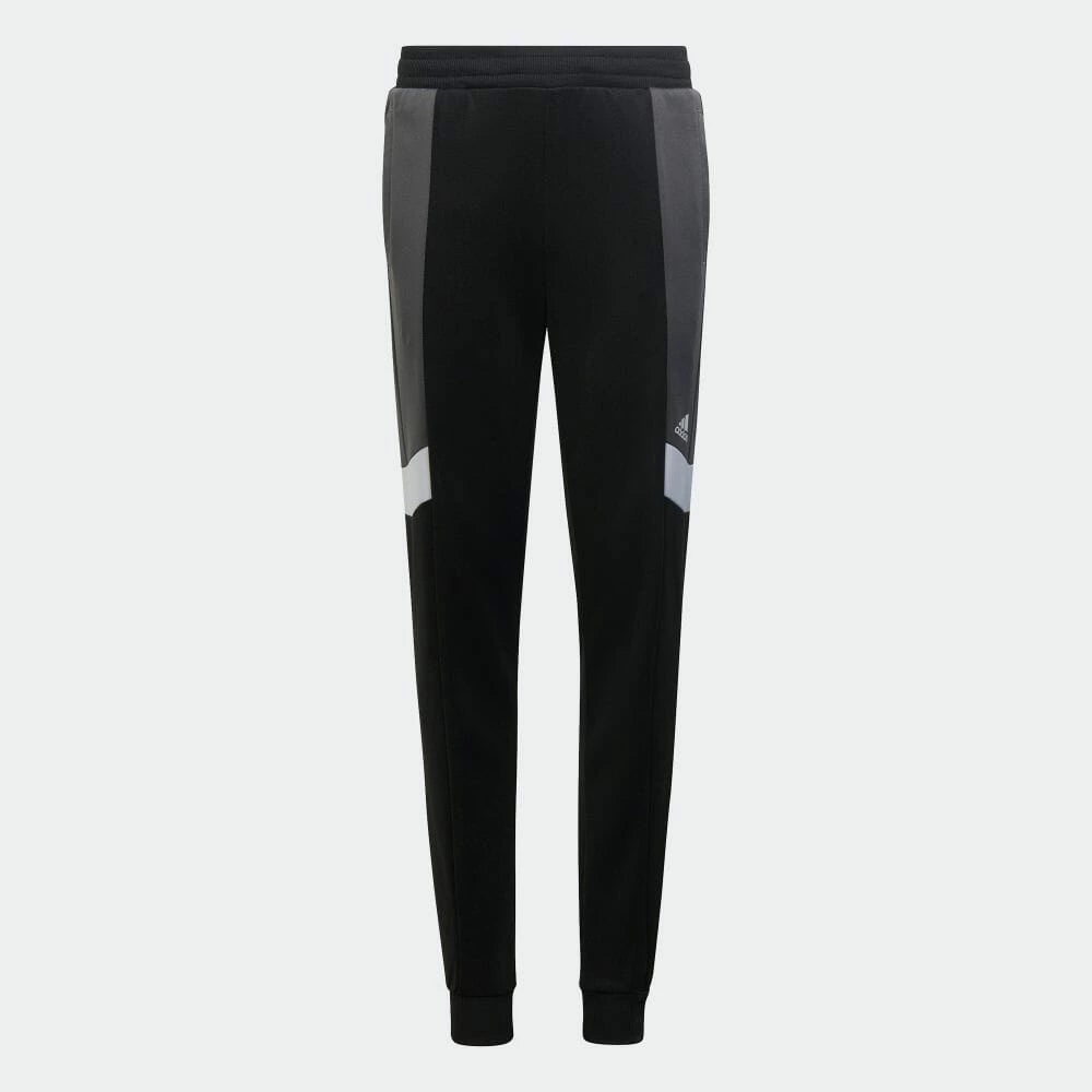 AA-D20 (Adidas 3 stripes colour block tracksuit black/white/gray) 32295630 ADIDAS