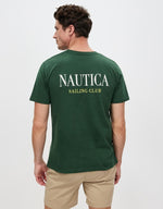 NTA-J8 (Nautica beeston t-shirt big & tall tee green) 92393913