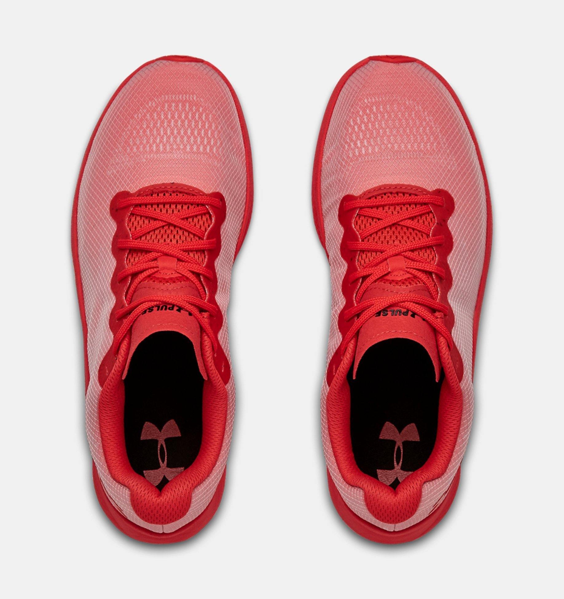 UA-E6 (Mens charged pulse versa red) 82097826 - Otahuhu Shoes