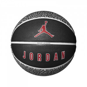 NE-Z24 (Nike jordan playground 2.0 8P basketball - grey/black/white/red - size 7) 112393050