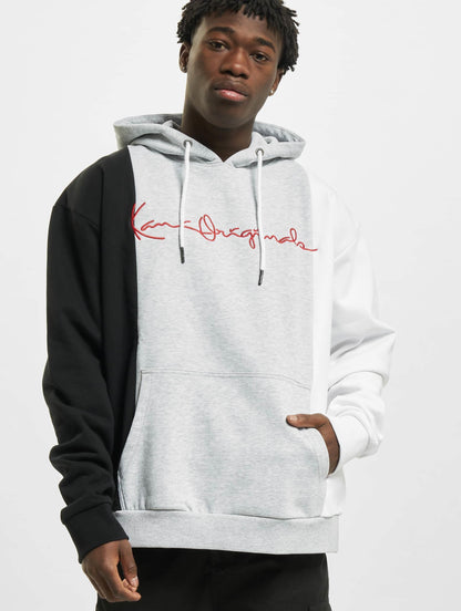 KKA-U (Originals block hoodie ash grey) 72198607 - Otahuhu Shoes