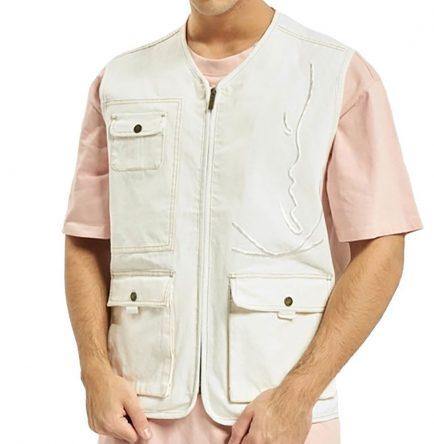 KKA-T (Signature utility vest off white) 72198607 - Otahuhu Shoes