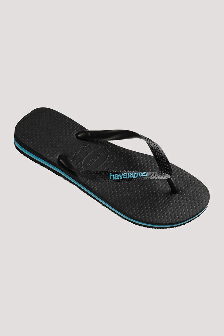 HA-D5 (LOGO FILETE 7661 BLK/LIGHT BLUE) 91991300 HAVAIANAS