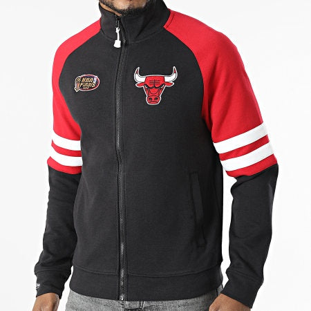 MNA-C19 (Mvp 2.0 track jacket bulls black) 22298260 MITCHELL AND NESS