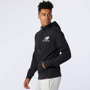 NBA-H2 (Full zip hoodie black/white) 112094500 - Otahuhu Shoes
