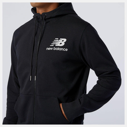 NBA-H2 (Full zip hoodie black/white) 112094500 - Otahuhu Shoes