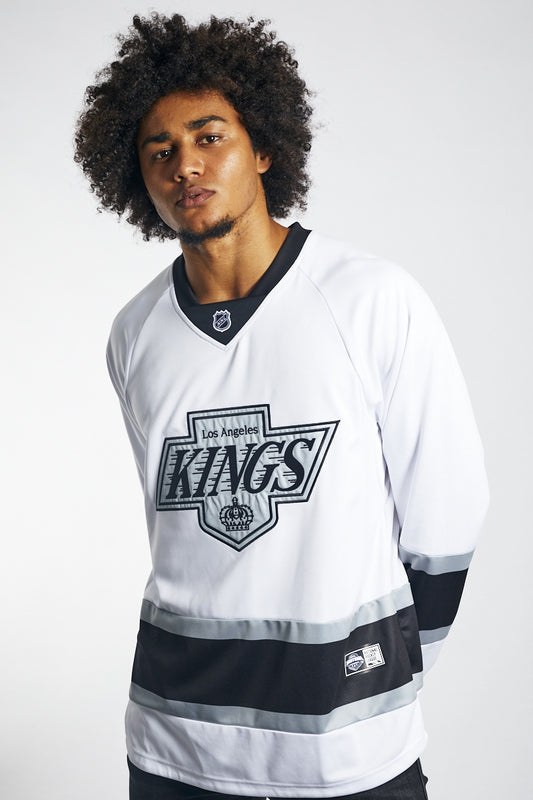 MJA-B3 (Nhl replica jersey kings standard white) 22196521 MAJESTIC