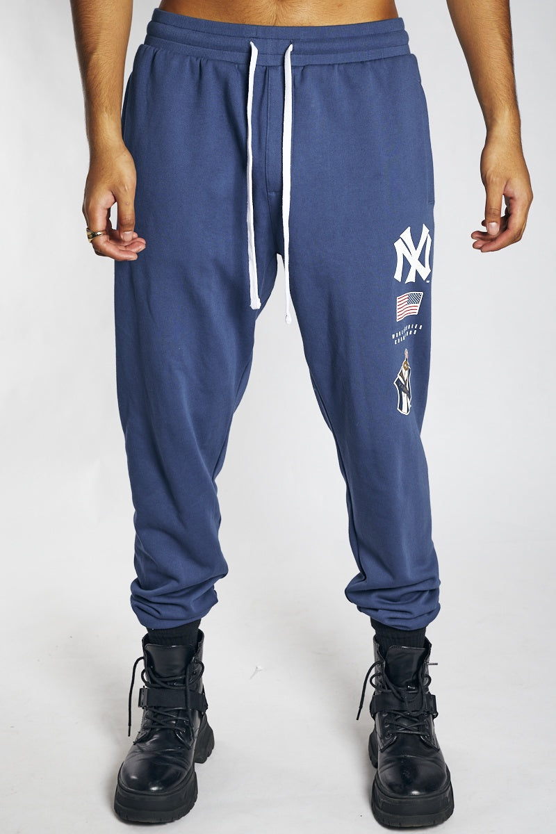 MJA-U3 (Ws trackies yankees true navy) 32195217 MAJESTIC