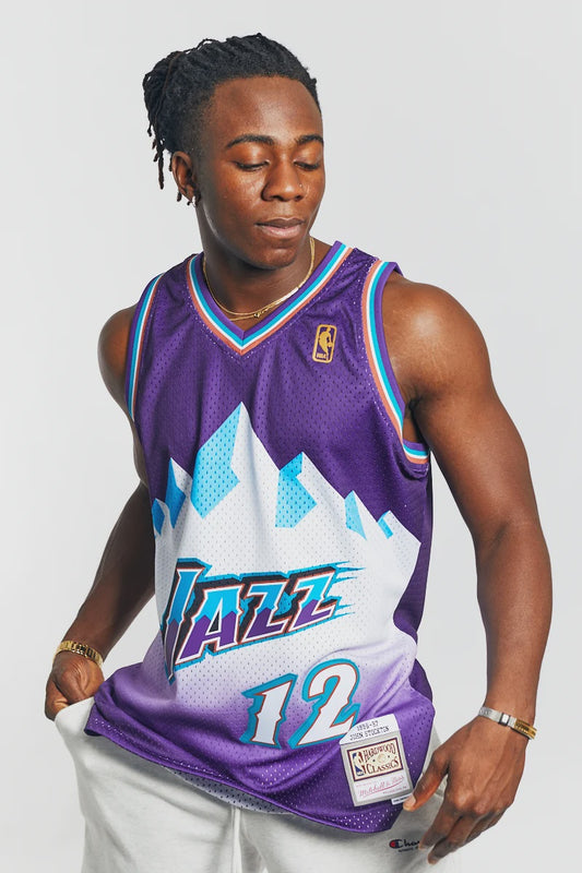 MNA-I32 (Mitchell and ness swingman jersey jazz jstktn 96-97 road purple) 112398695