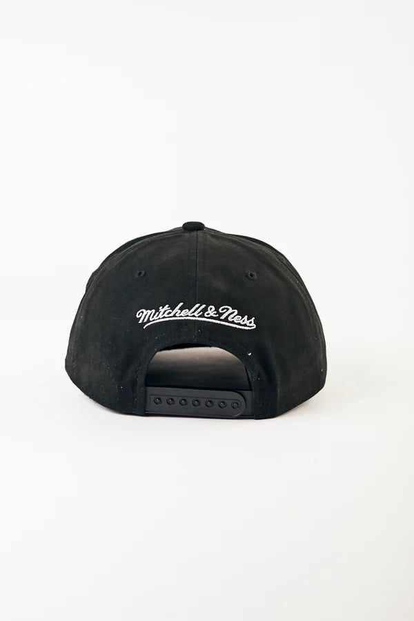 MNA-S20 (Tip deadstock snapback hat faded black osfm) 52292826 MITCHELL AND NESS