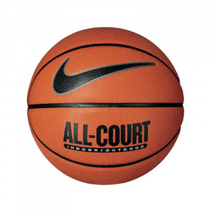 NE-X24 (Nike everyday all court 8P basketball amber/black/metallic silver - size 7) 112393250