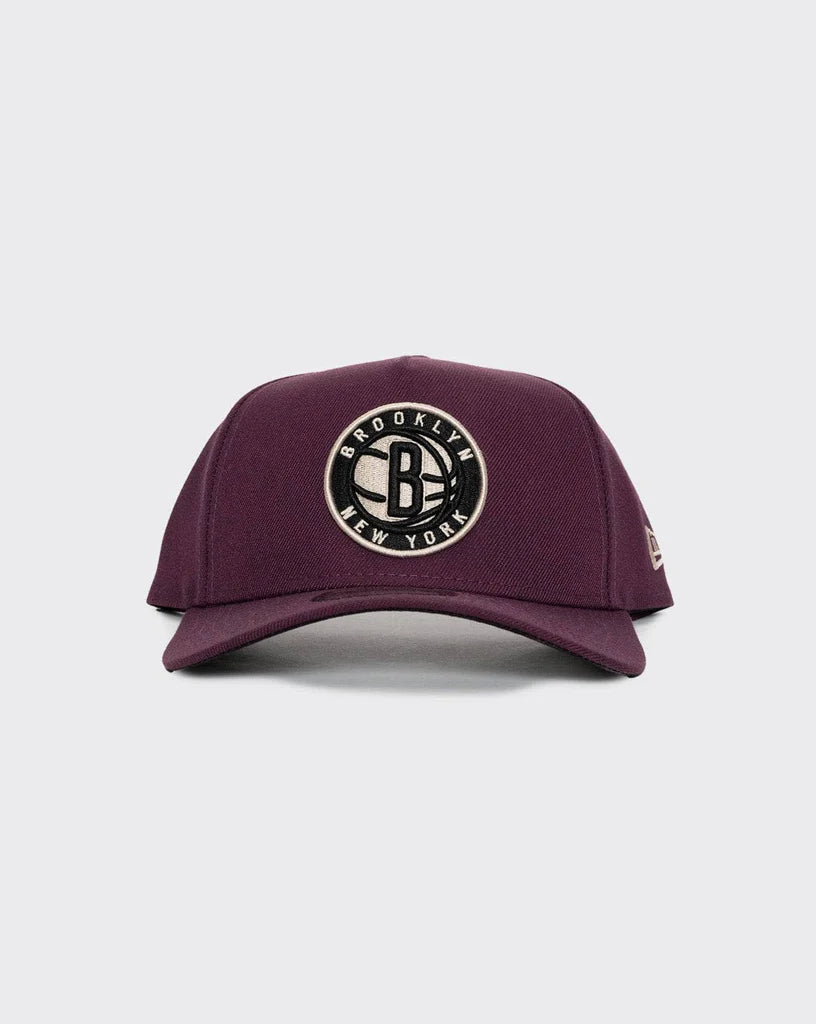 NEC-K31 (940AF brooklyn nets Q421 plum black stn osfm) 122192450 NEW ERA