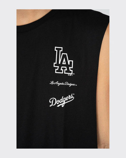 NEA-T1 (NE0194Q421 La dodgers multi logo muscle tee) 122192475 NEW ERA