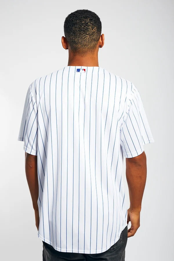 Cubs striped best sale jersey