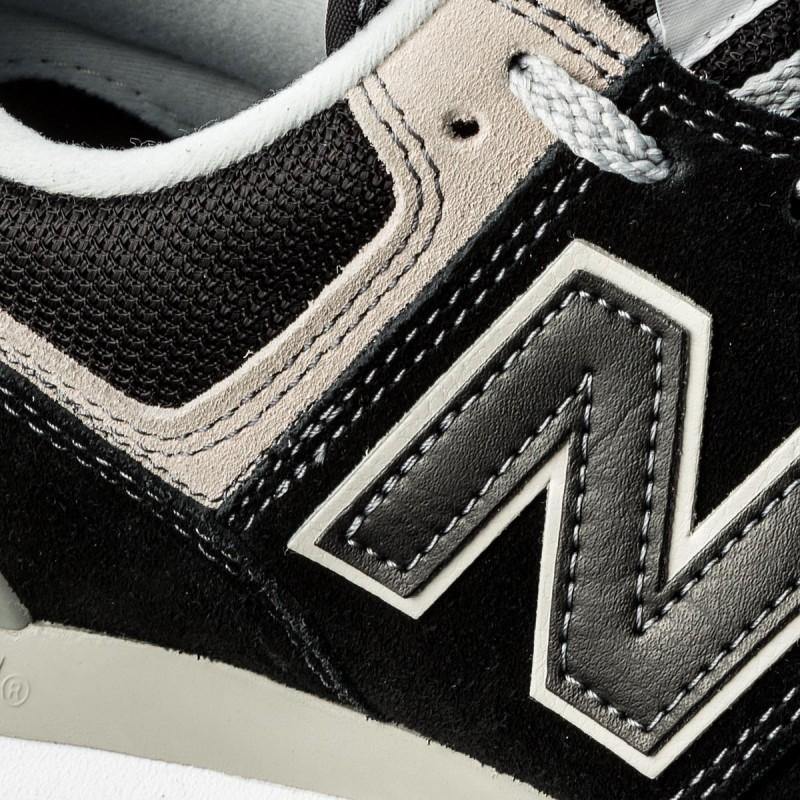 NB-O4 (BK GRY SUEDE MESH D WIDTH) 21896300 - Otahuhu Shoes