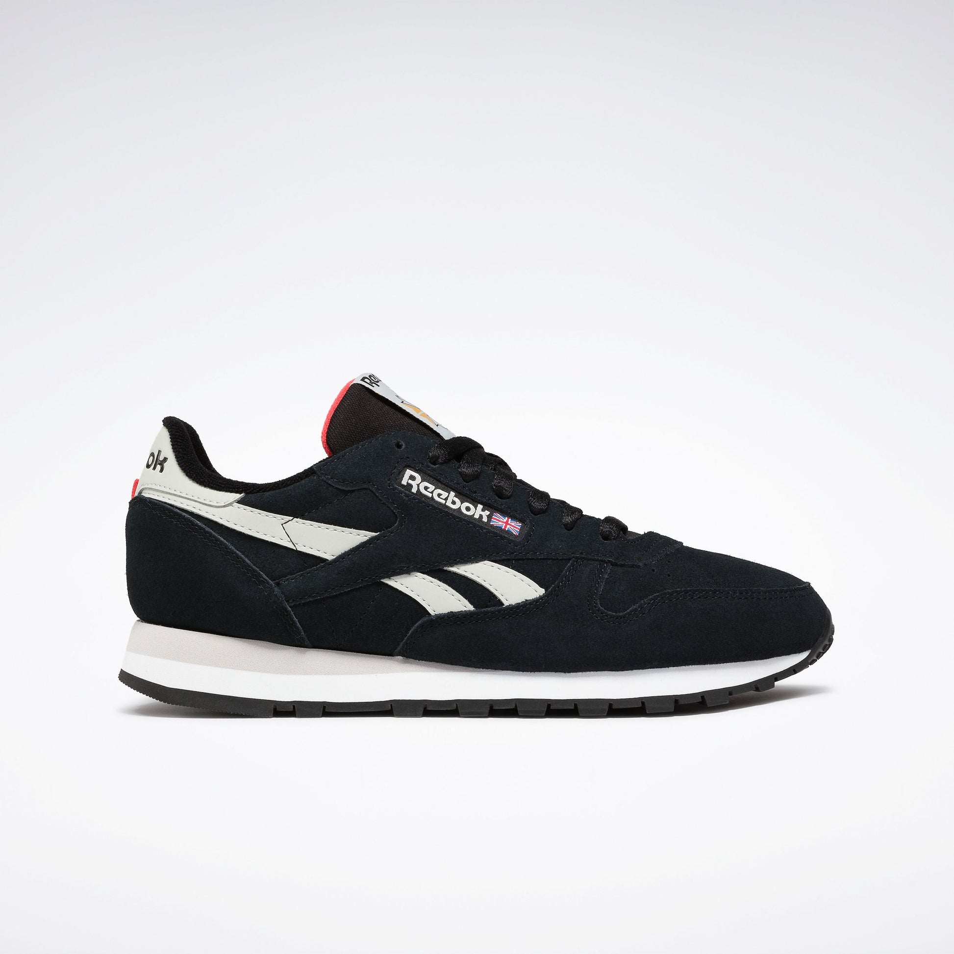 R-M15 (Reebok classic leather black/steely fog/cherry) 82398184 REEBOK