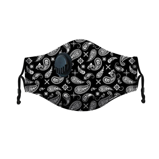 SL-C (Supahero masks for adults black and white paisley) 102191816 SUPALABS