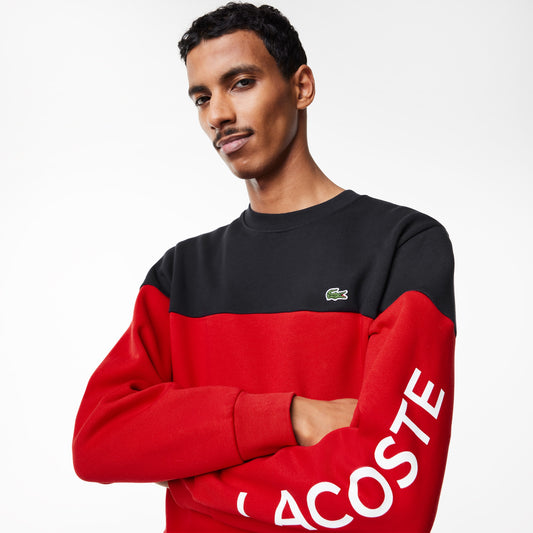 LCA-Q16 (Lacoste colour block logo sweatshirt abysm) 62399565