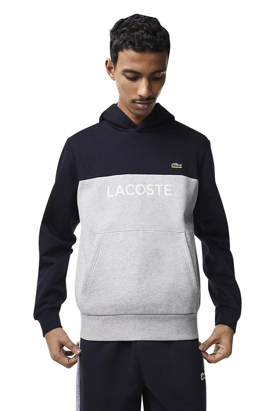 LCA-R16 (Lacoste colour block logo hoodie abysm) 623910870