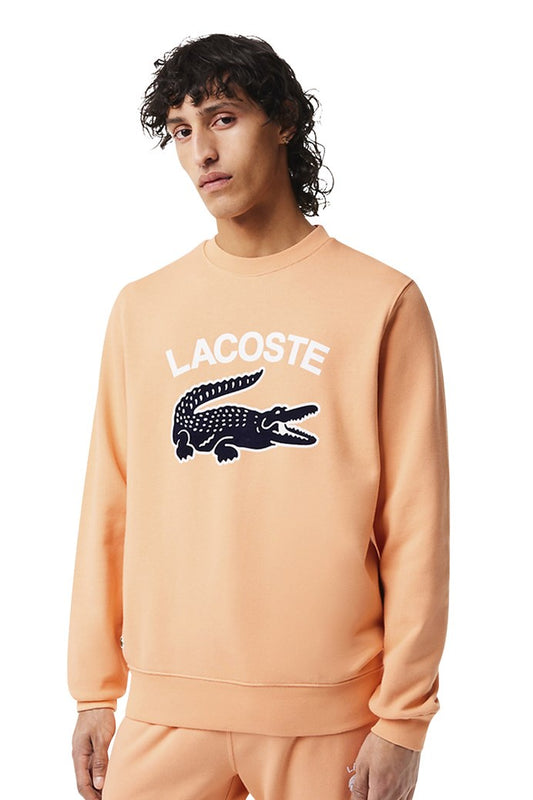 LCA-T17 (Lacoste graphics big croc crew neck sweatshirt) 723911522 LACOSTE