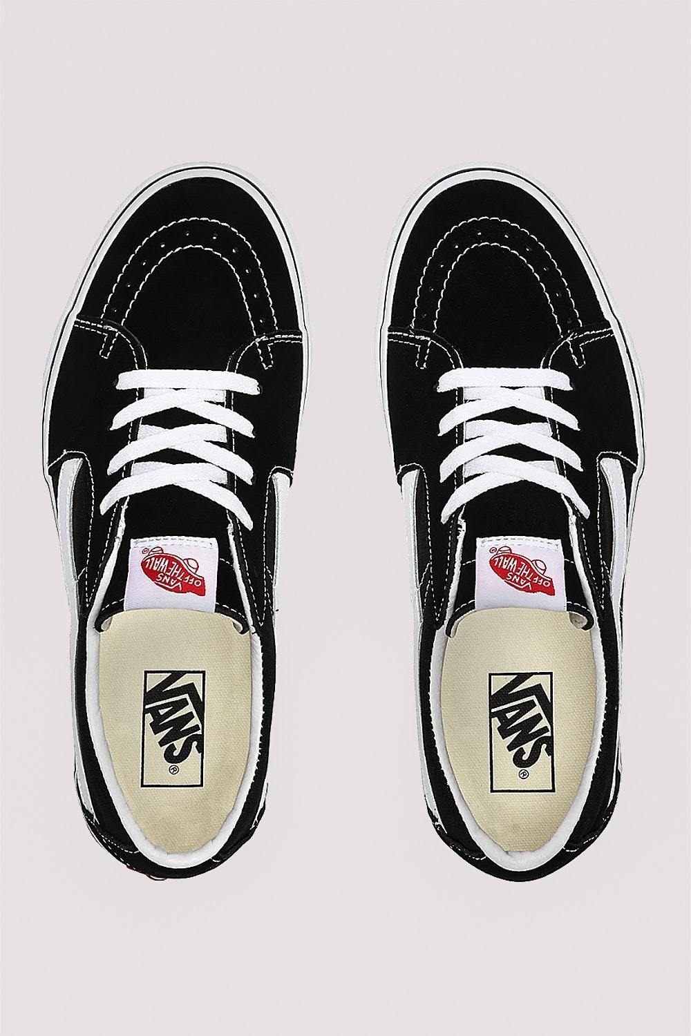 V-T12 (Sk8 - low black/true white) 82096650 - Otahuhu Shoes