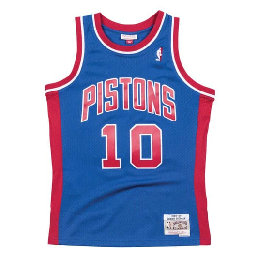 MNA-J18 (Swingman jersey piston #10 Dennis Rodman 88-89 road royal MNDP18162) 12298260 MITCHELL AND NESS