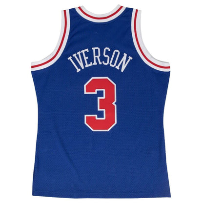 MNA-N6 (Swingman jersey #3 sixers iverson 96-97 road royal) 12298260 MITCHELL AND NESS