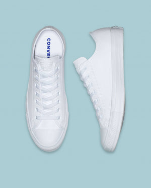 CT-S34 (Ct basic leather low white mono) 122196100 CONVERSE