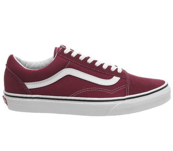 V-Z11 (Old skool rumba red/true white) 61996207 - Otahuhu Shoes