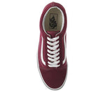 V-Z11 (Old skool rumba red/true white) 61996207 - Otahuhu Shoes