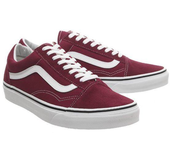 V-Z11 (Old skool rumba red/true white) 61996207 - Otahuhu Shoes