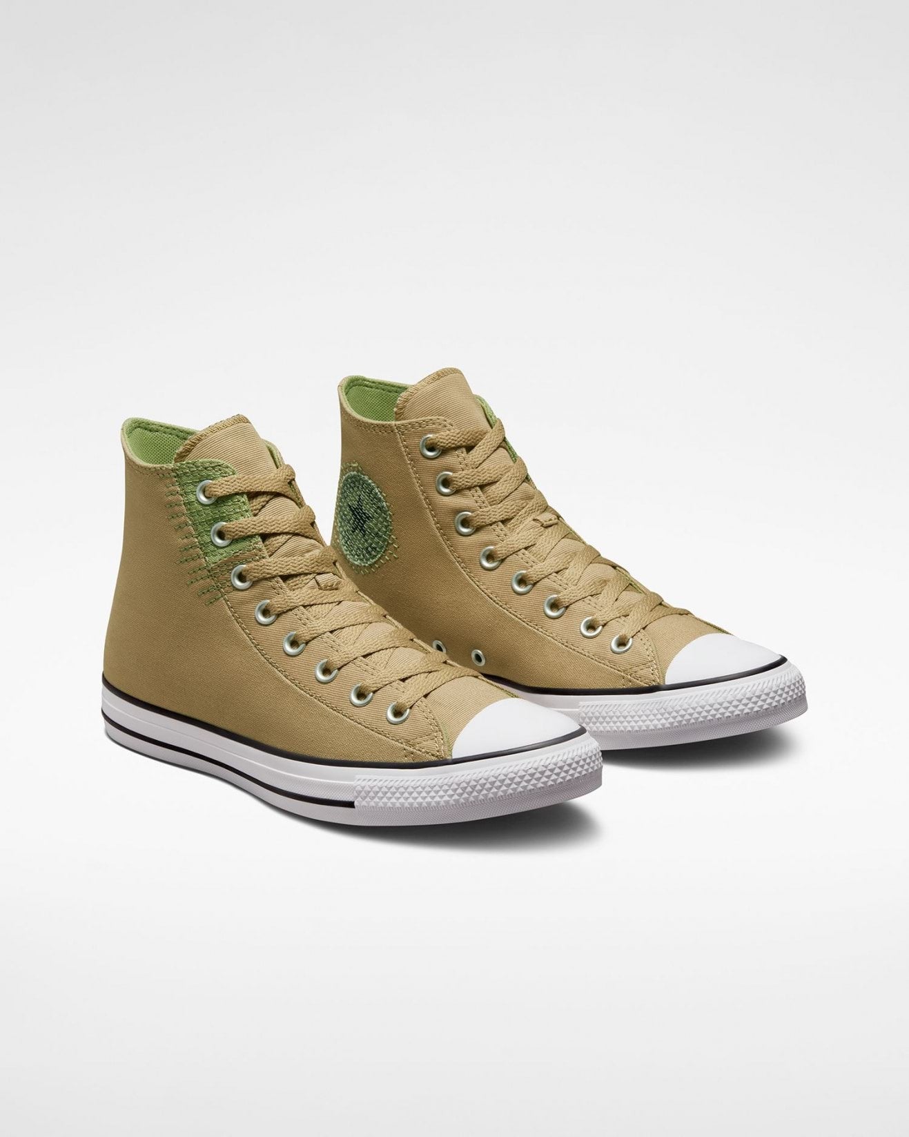 CT-O36 (Converse summer utility hi nomad khaki/black) 42395650 CONVERSE