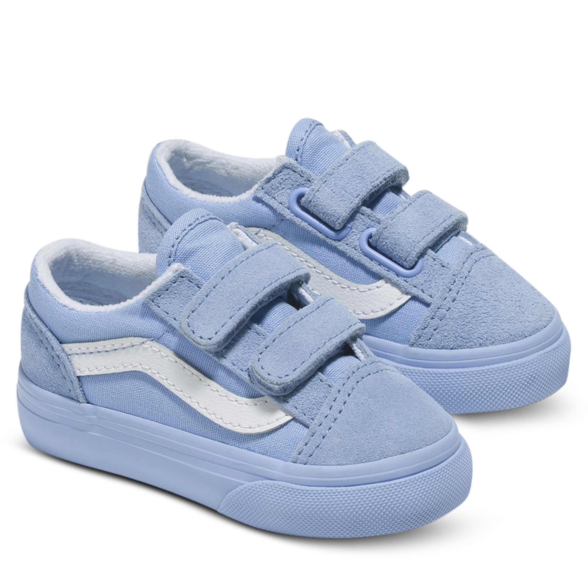 V-A15 (Vans old skool velcro toddler pastel mono open air) 82393992