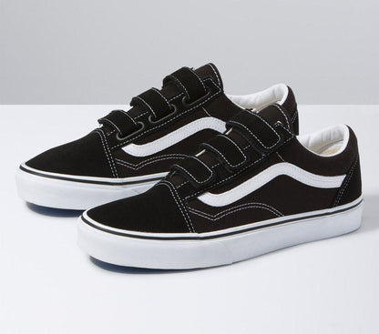 V-Z13 (Old skool velcro suede/canvas black/tru white) 82296650 VANS