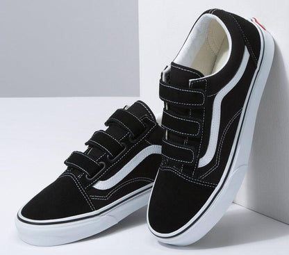 V-Z13 (Old skool velcro suede/canvas black/tru white) 82296650 VANS