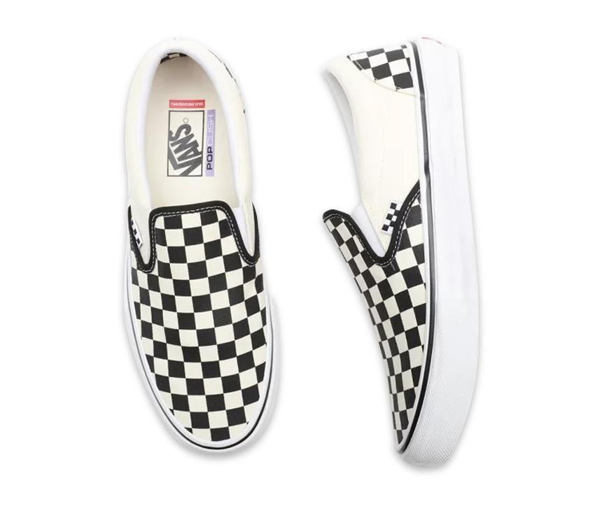 V-Y13 (Skate slip-on checker board black/white) 12296650 VANS