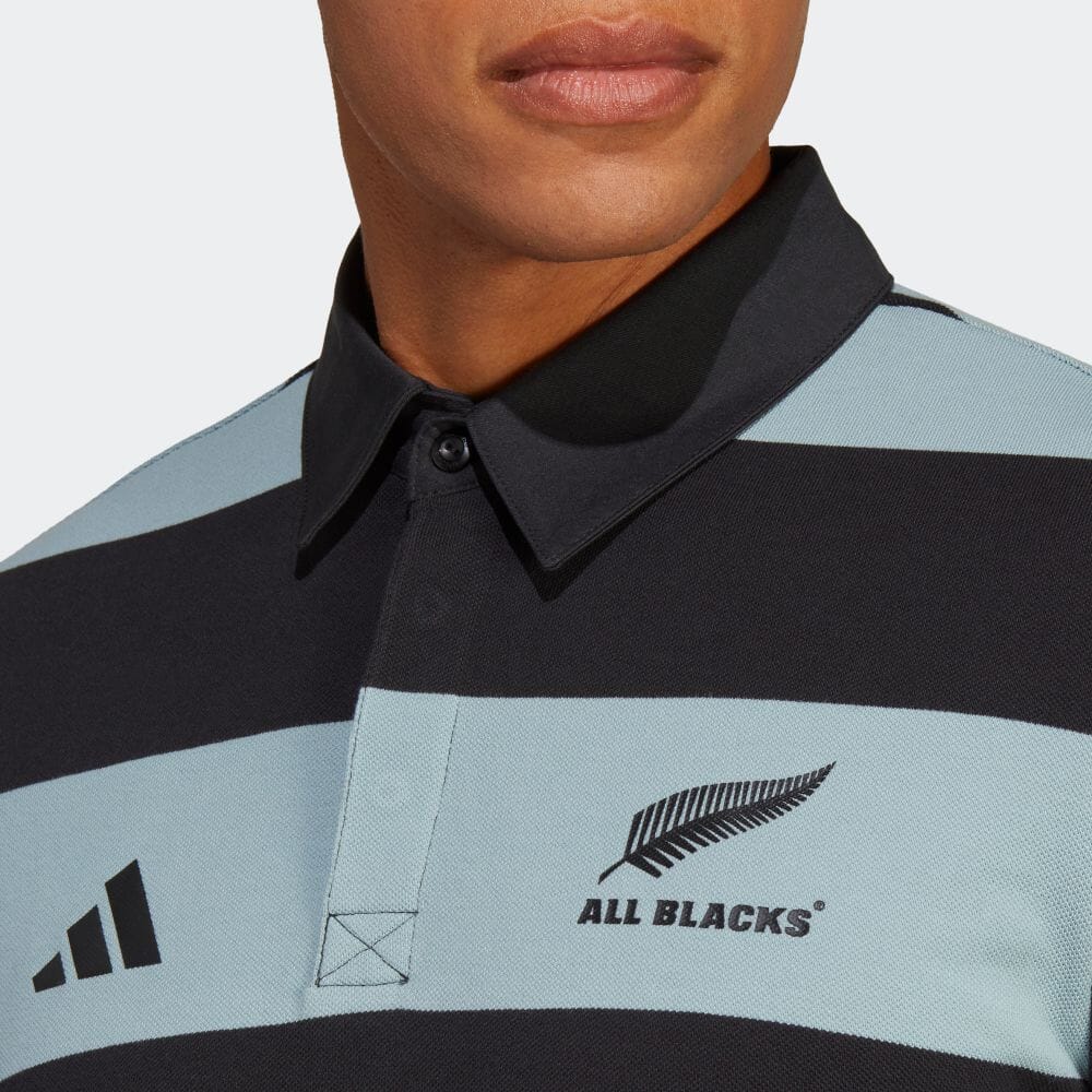 AA-L18 (Adidas all black supporters polo magic grey/black) 22394835 ADIDAS