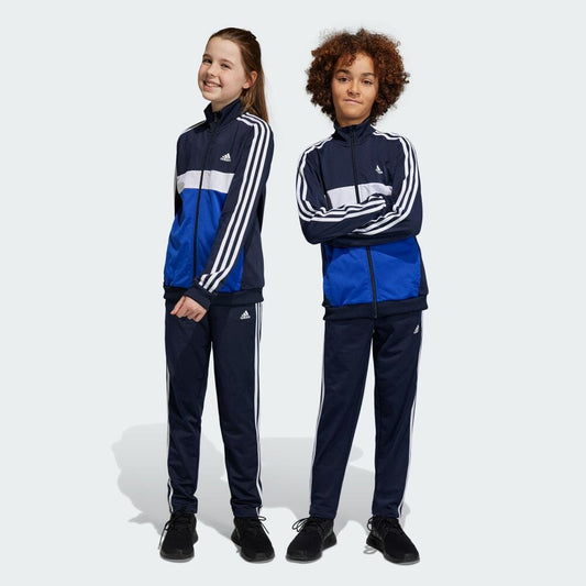 AA-W20 (Adidas essentials 3-stripes tiberio tracksuit legend ink/semilucid blue/white) ADIDAS