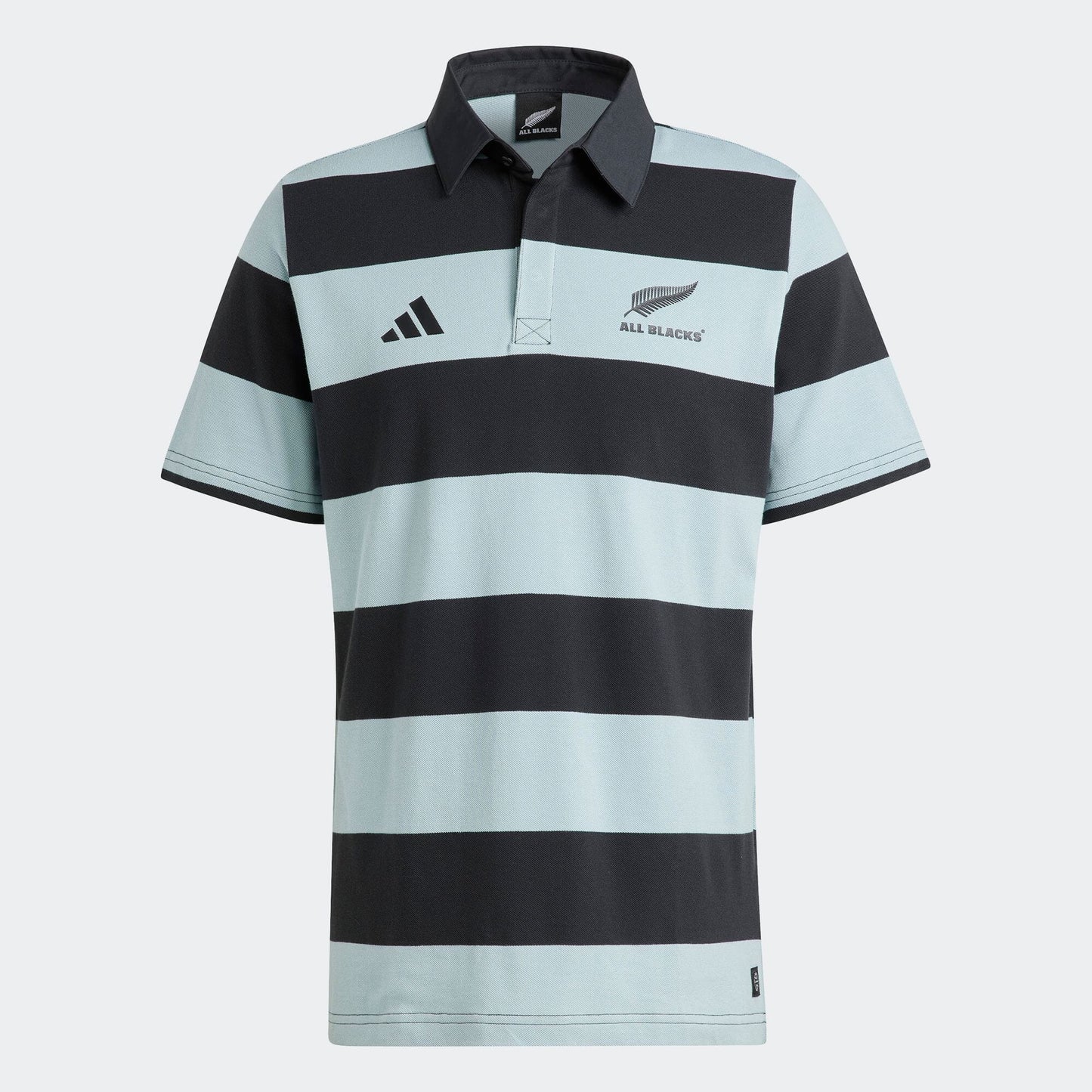 AA-L18 (Adidas all black supporters polo magic grey/black) 22394835 ADIDAS